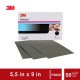 3M 401Q Wet or Dry Paper Sheet, grade: P2000, size: 5 1/2 in x 9 in, 50 sheets/sleeve (Amplas)