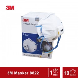 3M Masker 8822 Respirator P2 Valved - 1 Box ( 10 Masker )