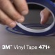 3M Vinyl Tape 471 Blue (Fine Line Masking Tape) 