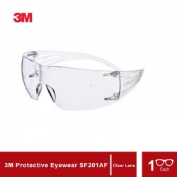 3M™ SecureFit™ Protective Eyewear SF201AF, Clear Len