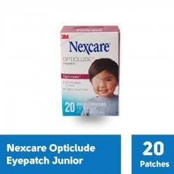 Nexcare Opticlude Orthoptic Eye Patch Junior - Cocok digunakan ntuk terapi oklusi mata amblyophia (lazy eyes) pada anak