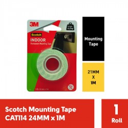 Scotch Mounting Tape CAT114 24m x 1m