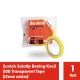 Selotip Lakban Bening Kecil Scotch 500 Transparent Tape [12mm x66m]