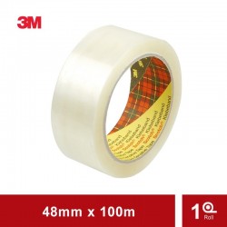 3M Isolasi Lakban Bening Premium Scotch Packaging Tape 311- 48mm x100M