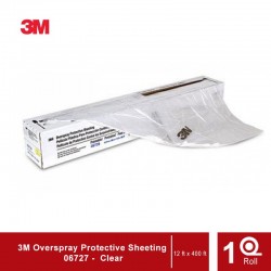 3M Overspray Protective Sheeting 06727 Clear - Plastik untuk Pengecatan Melindungi dari Penyemprotan yg Berlebih dg Harga Murah