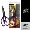 Scotch 3M Gunting Dapur Titanium Kitchen Scissors KS-DT Purple 9 inch