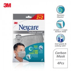 3M Masker Nexcare Carbon Daily Fit Mask Rejuvenate - 1 Box ( 48 Masker )