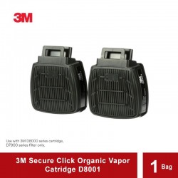 3M Secure Click Organic Vapor Cartridge D8001