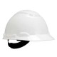 3M Helm Safety Proyek Hard Hat H-701P, White 4-Point Pinlock Suspension