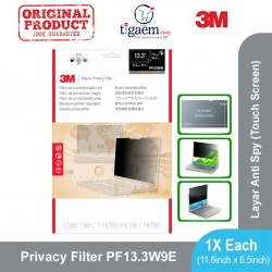3M PF 13.3W9E Notebook Privacy Filter Touch Screen - fits 13.3" Widescreen (Filter Anti Spy Notebook)