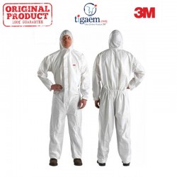 3M Protective Coverall 4510 - Baju Perlengkapan Safety Bagus Berkualitas, Size L