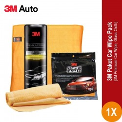 3M Paket Car Wipe Pack - Lap [Premium Car Wipe & Glass Cloth] Lap Mobil & Lap Kaca - di dg Harga Murah